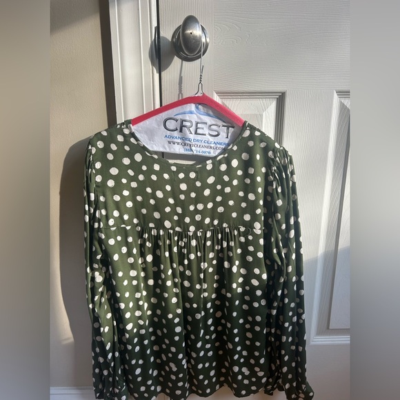 VELVET by Graham & Spencer Marlowe Polka Dot Blouse - Picture 2 of 5